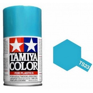 Peinture bombe Bleu Clair brillant TS23 Tamiya Tamiya 85023 - 1