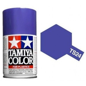 Peinture bombe Violet brillant TS24 Tamiya Tamiya 85024 - 1