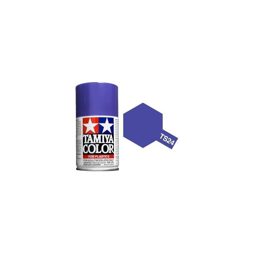 Peinture bombe Violet brillant TS24 Tamiya Tamiya 85024 - 1