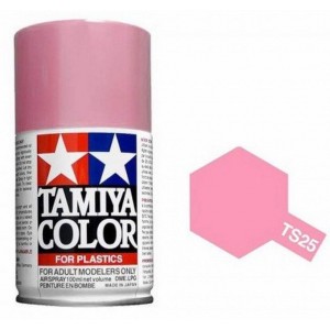 Peinture bombe Rose brillant TS25 Tamiya Tamiya 85025 - 1