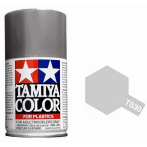 Peinture bombe Argent brillant TS30 Tamiya Tamiya 85030 - 1