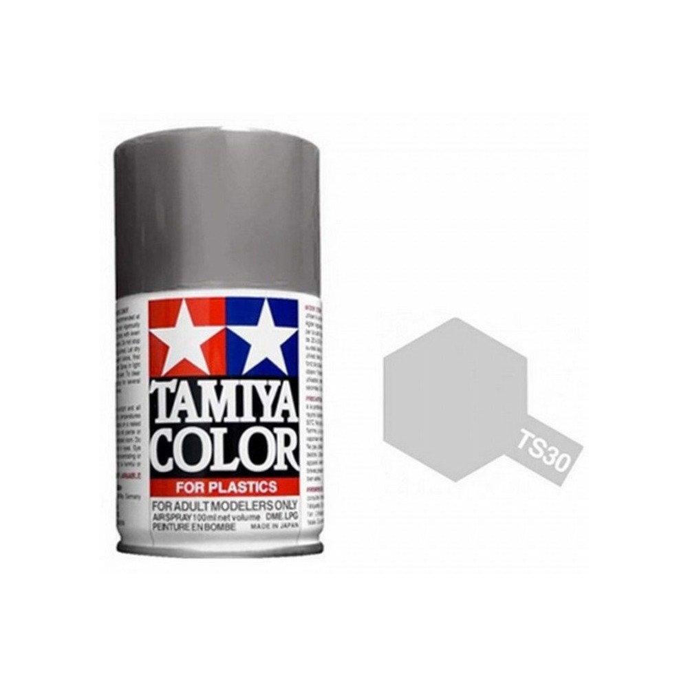 Peinture bombe Argent brillant TS30 Tamiya Tamiya 85030 - 1