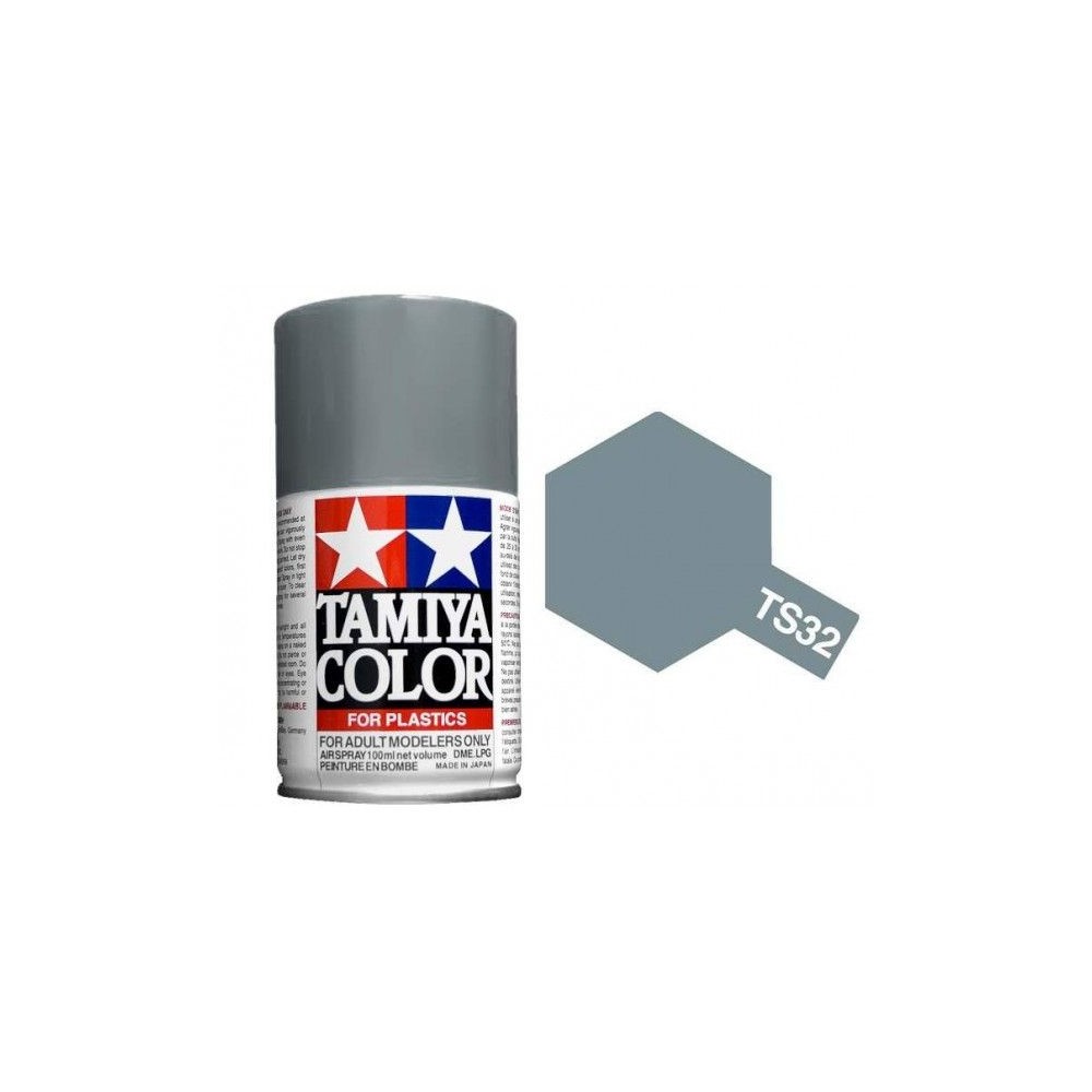 Peinture bombe Gris Brume mat TS32 Tamiya Tamiya 85032 - 1