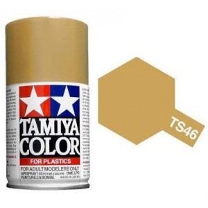 Peinture bombe Sable Clair mat TS46 Tamiya Tamiya 85046 - 1