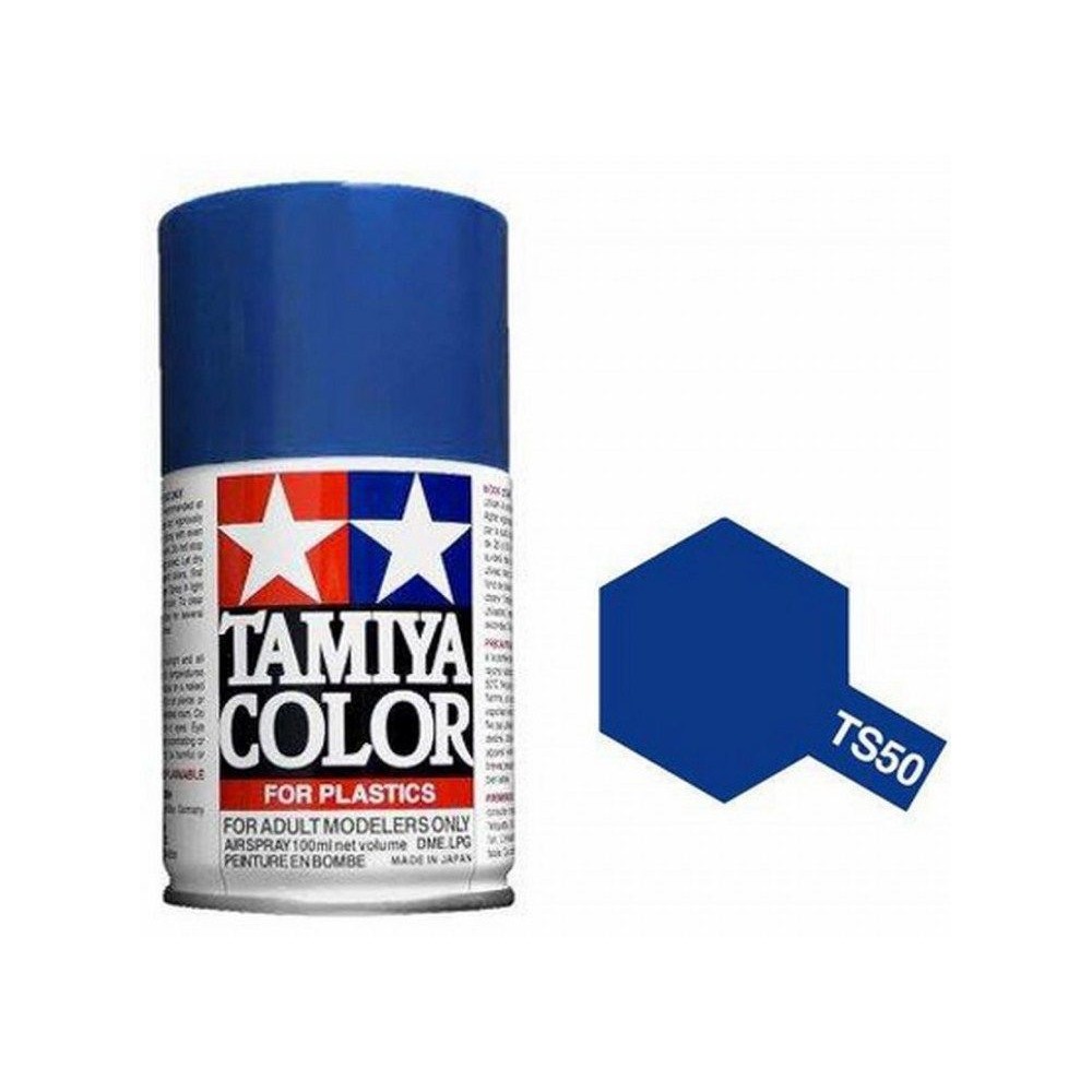 Peinture bombe Bleu Mica brillant TS50 Tamiya Tamiya 85050 - 1