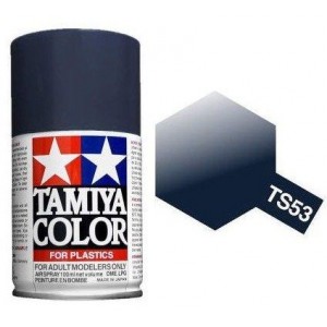 Peinture bombe Bleu Foncé Métal brillant TS53 Tamiya Tamiya 85053 - 1