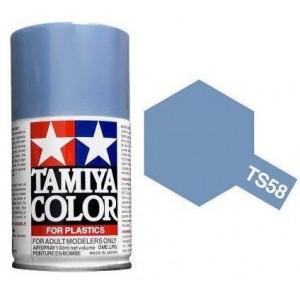 Peinture bombe Bleu Clair nacré TS58 Tamiya Tamiya 85058 - 1