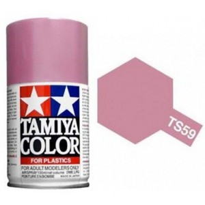 Peinture bombe Rouge Clair nacré TS59 Tamiya Tamiya 85059 - 1