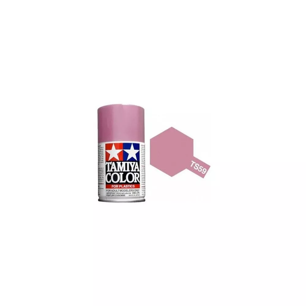 Peinture bombe Rouge Clair nacré TS59 Tamiya Tamiya 85059 - 1