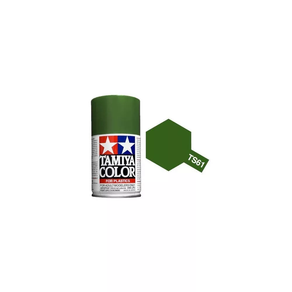 Peinture bombe Vert Otan mat TS61 Tamiya Tamiya 85061 - 1 Peinture bombe Vert Otan mat TS61 Tamiya Tamiya 85061 - 1