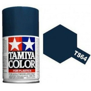 Peinture bombe Bleu Mica Foncé brillant TS64 Tamiya Tamiya 85064 - 1