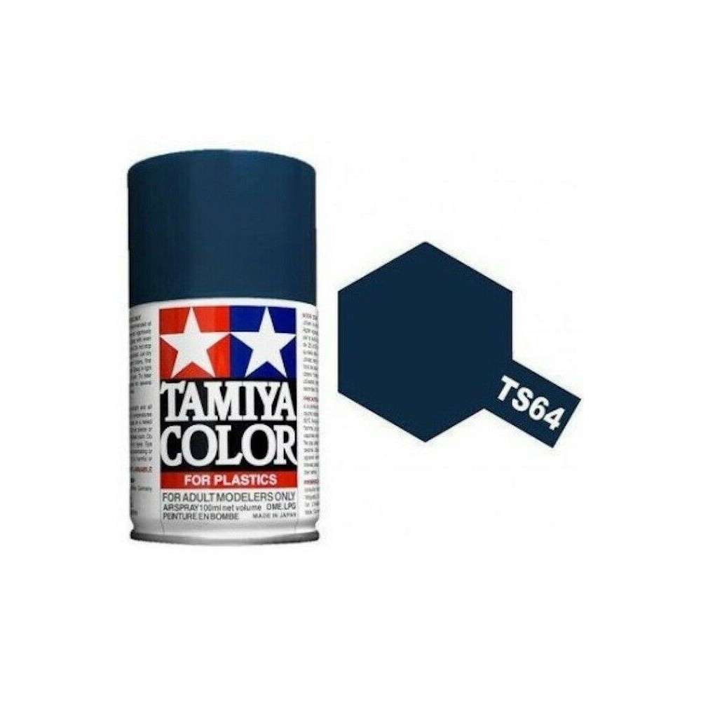 Peinture bombe Bleu Mica Foncé brillant TS64 Tamiya Tamiya 85064 - 1