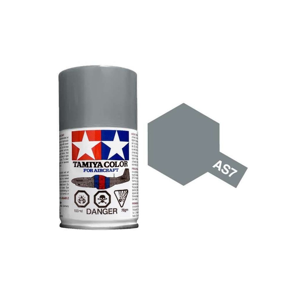 Peinture bombe Gris Neutre USAAF AS7 Tamiya Tamiya 86507 - 1