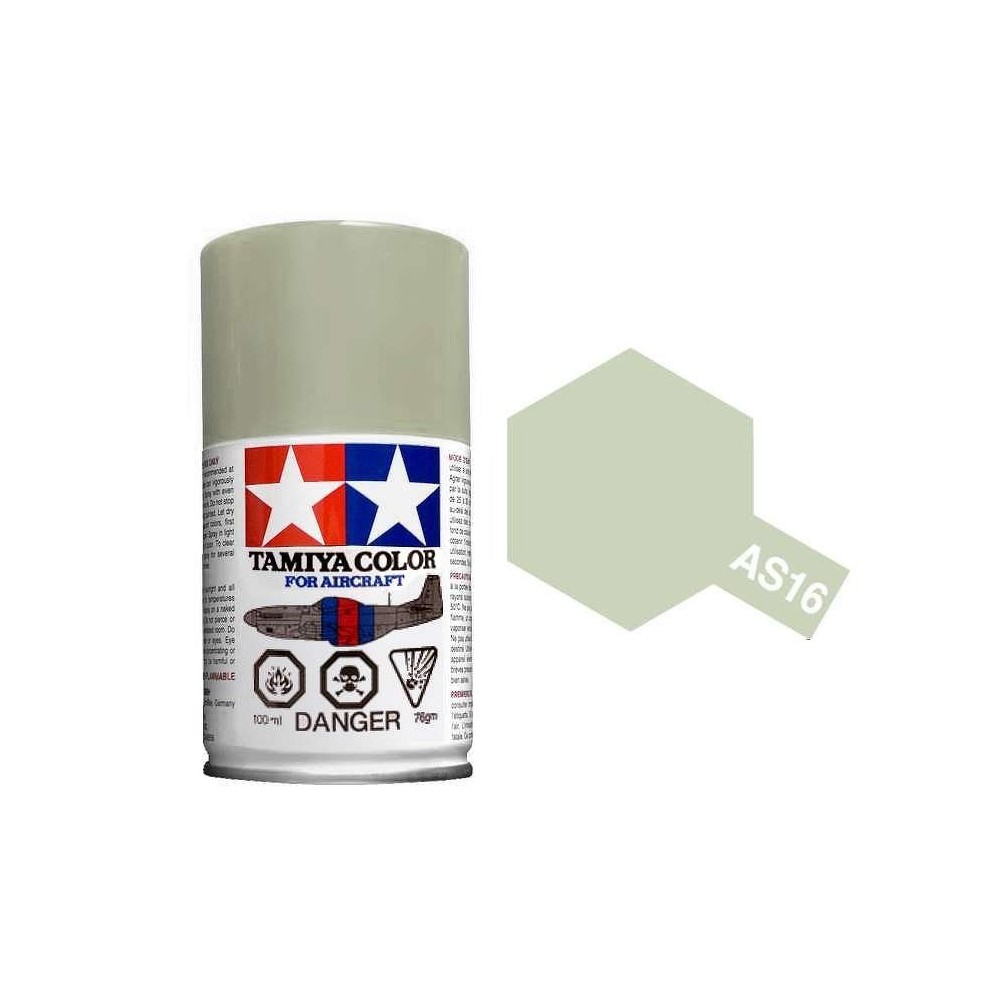 Peinture bombe Gris Clair USAF AS16 Tamiya Tamiya 86516 - 1