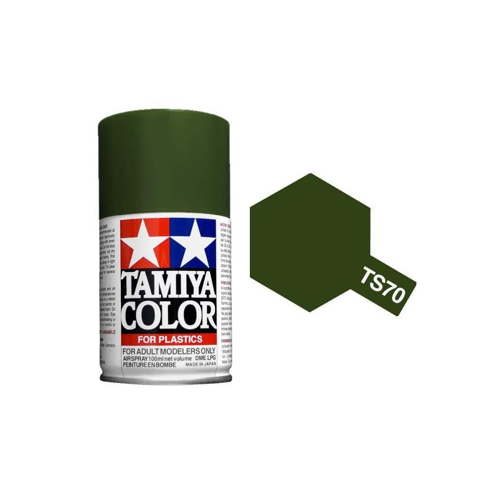 Peinture bombe Terne JGSDF mat TS70 Tamiya Tamiya 85070 - 1