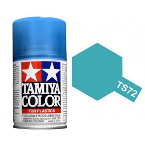 Peinture bombe Bleu translucide TS72 Tamiya Tamiya 85072 - 1