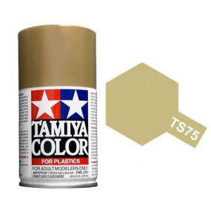 Peinture bombe Champagne Métal brillant TS75 Tamiya Tamiya 85075 - 1