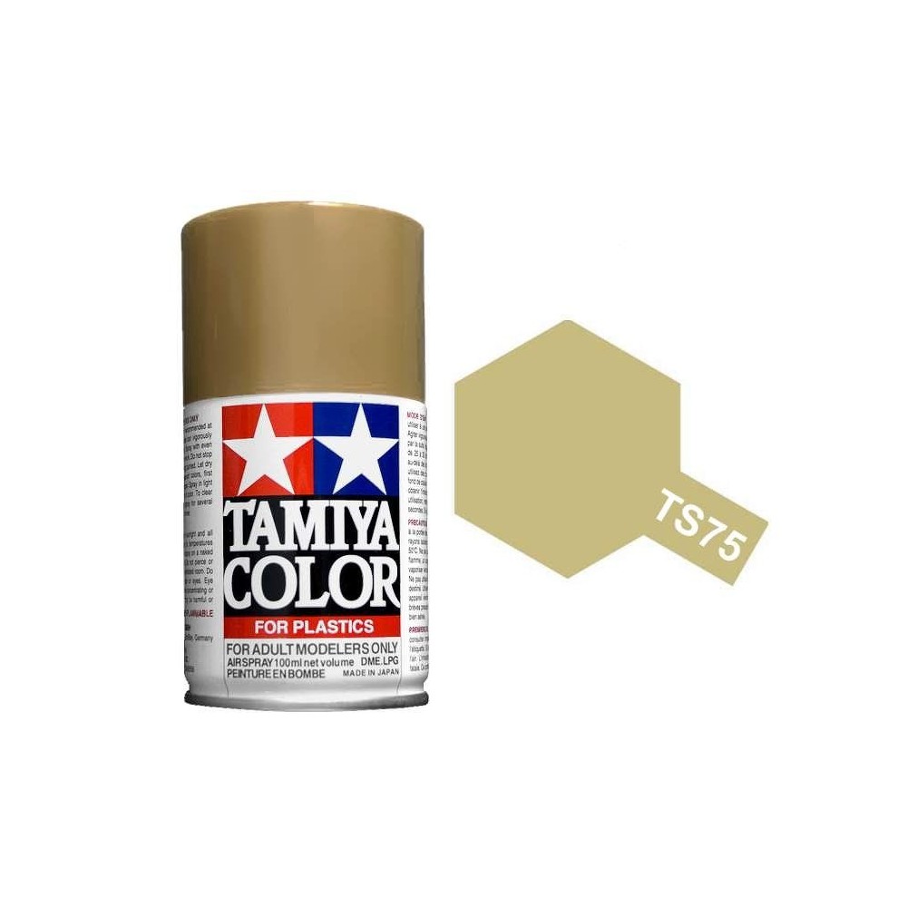 Peinture bombe Champagne Métal brillant TS75 Tamiya Tamiya 85075 - 1