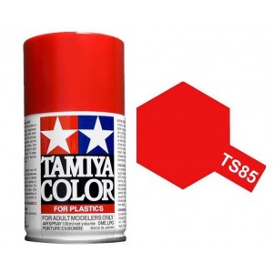 Peinture bombe Rouge Mica Vif brillant TS85 Tamiya Tamiya 85085 - 1