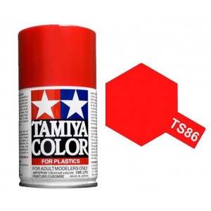 Peinture bombe Rouge brillant TS86 Tamiya Tamiya 85086 - 1