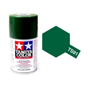 Peinture bombe Vert Foncé JGSDF TS91 Tamiya Tamiya 85091 - 1