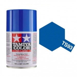 Peinture bombe Bleu Pur TS93 Tamiya Tamiya 85093 - 1
