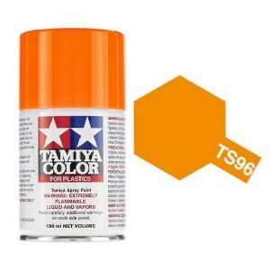 Peinture bombe Orange Fluo TS96 Tamiya Tamiya 85096 - 1