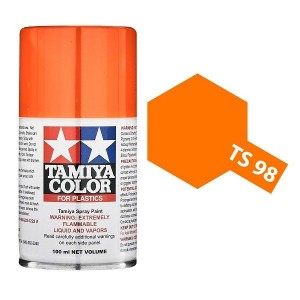 Peinture bombe Orange Pur TS98 Tamiya Tamiya 85098 - 1