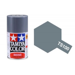 Peinture bombe Gun Metal Clair TS100 Tamiya Tamiya 85100 - 1