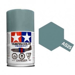 Peinture bombe Gris Foncé Ghost AS25 Tamiya Tamiya 86525 - 1