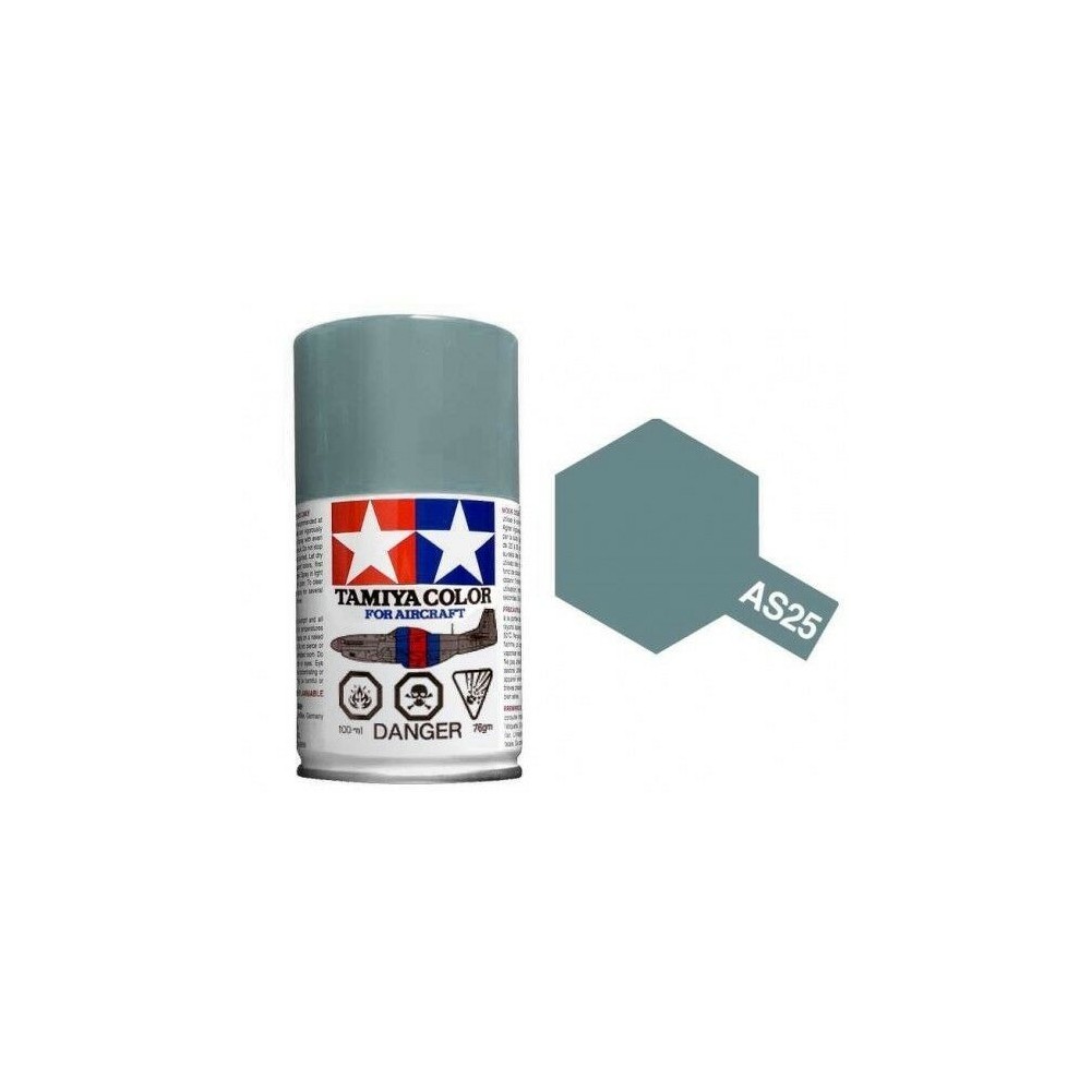 Peinture bombe Gris Foncé Ghost AS25 Tamiya Tamiya 86525 - 1