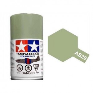 Peinture bombe Gris Vert Marine Jap. AS29 Tamiya Tamiya 86529 - 1