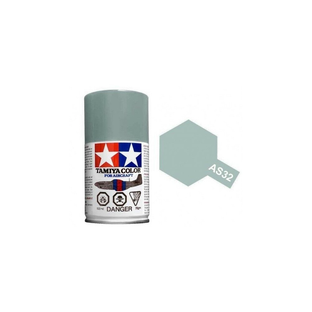 Peinture bombe Gris Mer moyen 2 RAF AS32 Tamiya Tamiya 86532 - 1