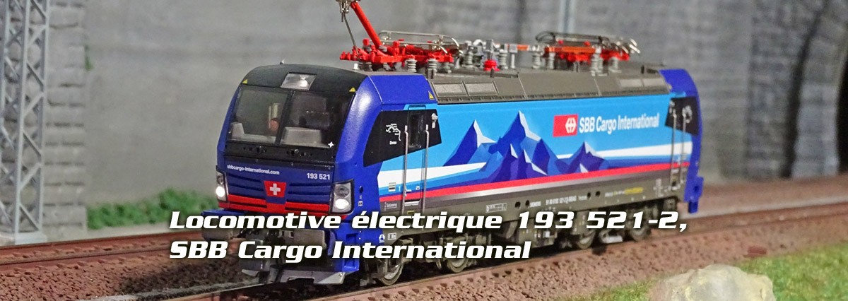 Roco 71916 Locomotive électrique 193 521-2, SBB Cargo International