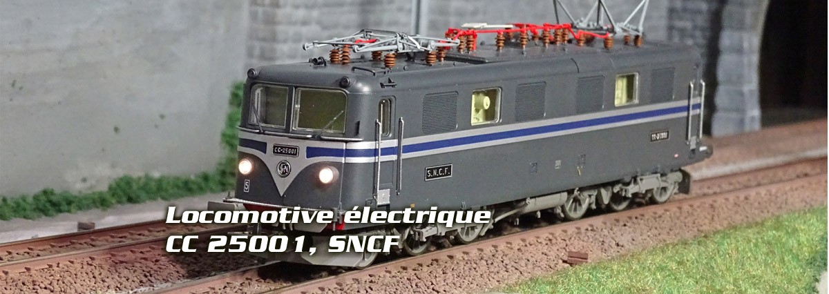 Piko 96588 96589 Locomotive électrique CC 25001, SNCF