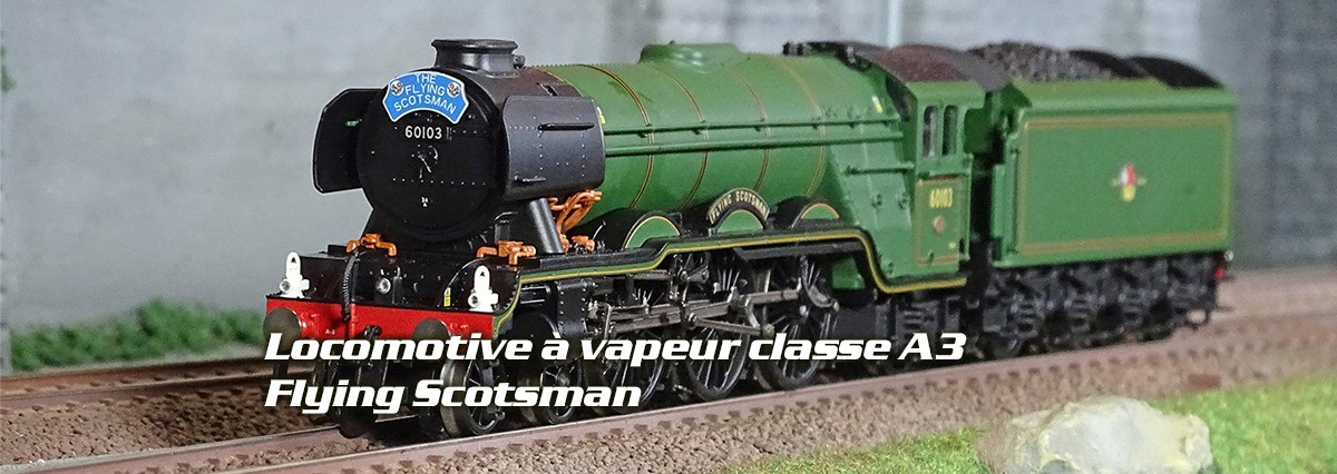 Trix 22886 Locomotive à vapeur classe A3, Flying Scotsman, digitale sonore