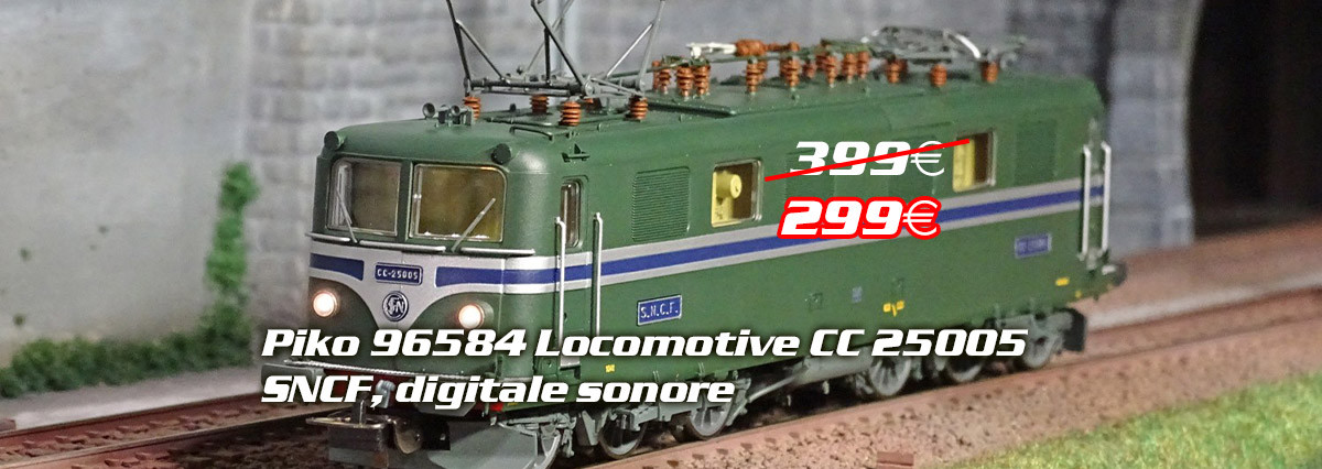Piko 96584 Locomotive électrique CC 25005, SNCF, digitale sonore