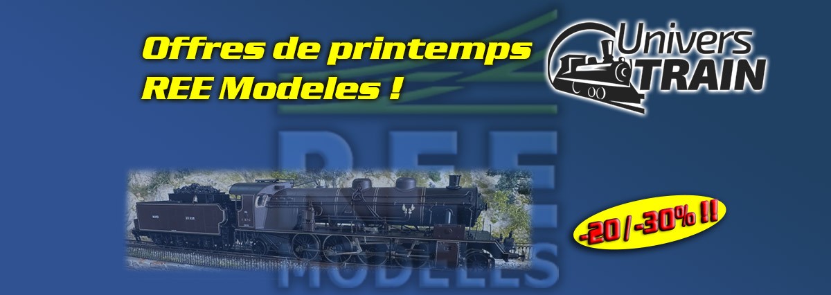 Soldes Univers-Train REE Modeles